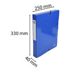 Boîte de classement iderama dos de 40mm - a4 - x 8 - exacompta