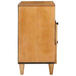 vidaXL Table de chevet avec tiroir Marron clair 50 x 33 x 60 cm