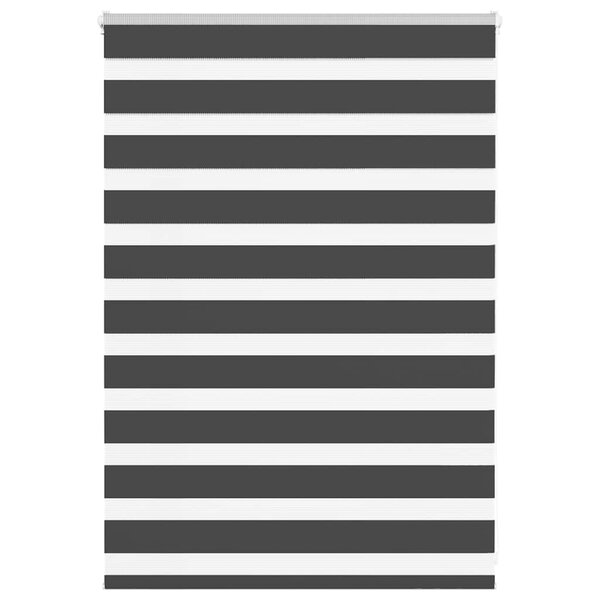 vidaXL Store zèbre noir 95x100 cm largeur du tissu 90 9 cm polyester