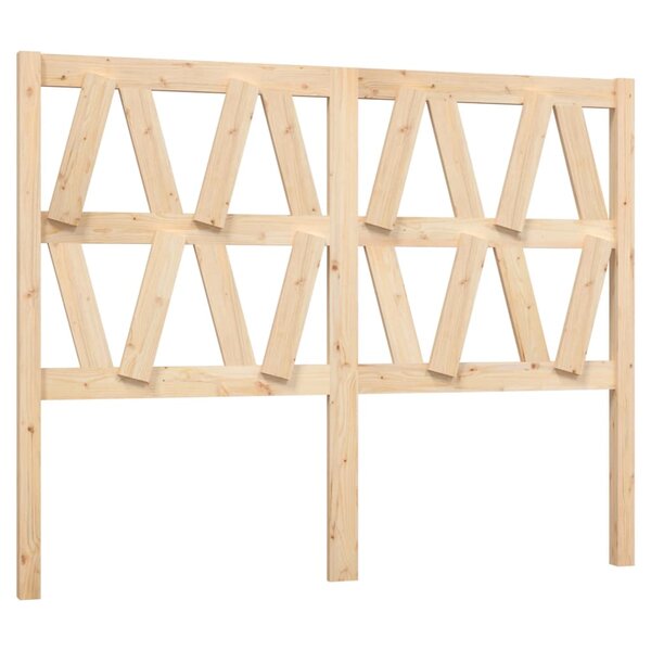 vidaXL Tête de lit 146x4x100 cm Bois massif de pin