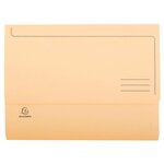 Paquet De 50 Chemises Poche Super 210 - 24 5x32 5cm - Bulle - X 3 - Exacompta