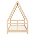 vidaXL Cadre de lit pour enfants 80x200 cm bois de pin massif
