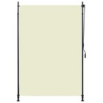vidaXL Store roulant d'extérieur 150 x 270 cm Crème