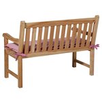 Madison Coussin de banc Panama 120x48 cm Rose pâle