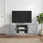 vidaXL Meuble TV Sonoma gris 150 x 31 x 47 cm Bois d'ingénierie
