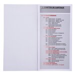 Plan Comptable Général Avec Couverture Plastique 17 5x9cm - X 5 - Exacompta