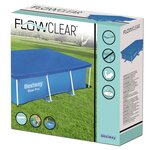 Bestway couverture de piscine flowclear 259x170 cm