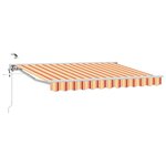 vidaXL Auvent rétractable électrique 3 5 x 2 5 m