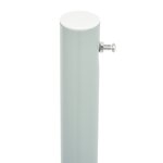 vidaXL Auvent latéral rétractable de patio 117x300 cm Noir