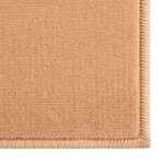 Vidaxl tapis bcf beige 60x250 cm