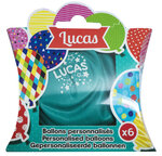 Ballons de baudruche prénom Lucas