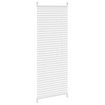 vidaXL Store plissé 60x125 cm Blanc