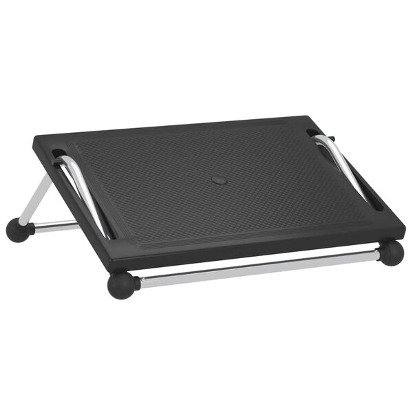 vidaXL Repose-pied Noir 45x40x13 5 cm