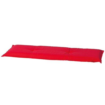 Madison coussin de banc panama 150x48 cm rouge