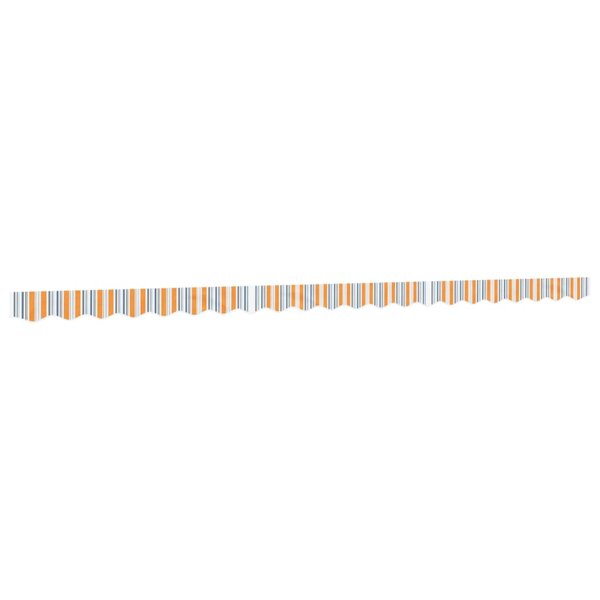 vidaXL Tissu de remplacement de cantonnière d’auvent multicolore 5 m