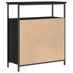 Armoire murale vidaXL Chêne noir 69 5x34x90 cm Bois reconstitué