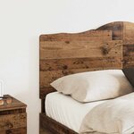 vidaXL Tête de lit Bois Ancien 135 cm Bois d'ingénierie