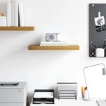 vidaXL Étagère Murale Marron 50 x 23 x 4 cm Bois d'ingénierie