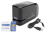 Agrafeuse électrique 626EL Piles / USB Noir RAPESCO