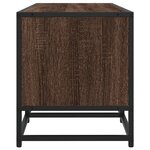 vidaXL Meuble TV chêne marron 210x35x41 cm bois d'ingénierie