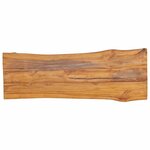 vidaXL Banc de jardin 120 cm Bois de teck solide