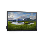 Dell c7520qt tableau blanc interactif et accessoire 189 2 cm (74.5") 3840 x 2160 pixels écran tactile noir