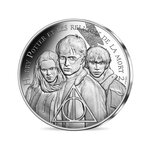 Monnaie  de 10€ argent colorisée harry potter - harry potter et les reliques de la mort ii