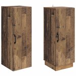 vidaXL Ensemble de Meubles 2 Pièces Bois ancien Bois d'ingénierie