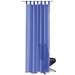 vidaXL Rideau occultant 2 Pièces Voile 140 x 175 cm Bleu royal