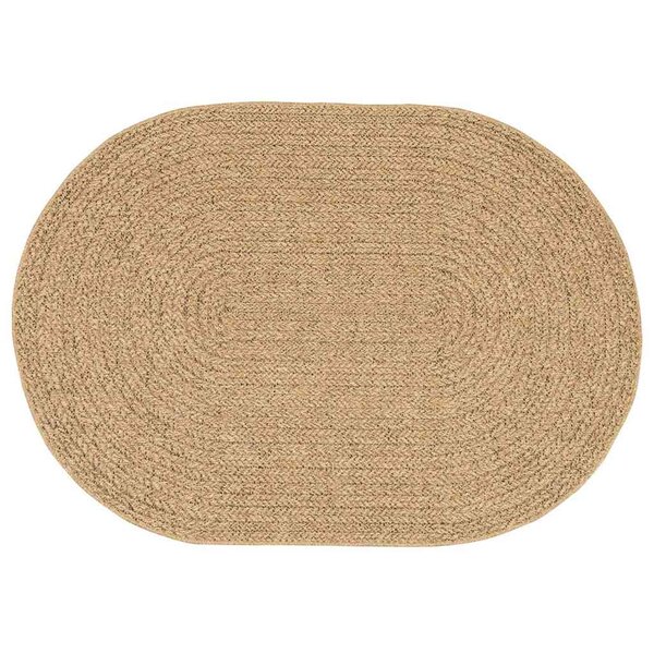 vidaXL Tapis ZIZUR Marron 200 x 140 cm Polypropylène