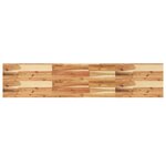vidaXL Étagères flottantes 3 Pièces 120x30x4 cm acacia massif à l'huile