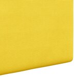 vidaXL Tête de lit suspendue Tissu en velours côtelé
