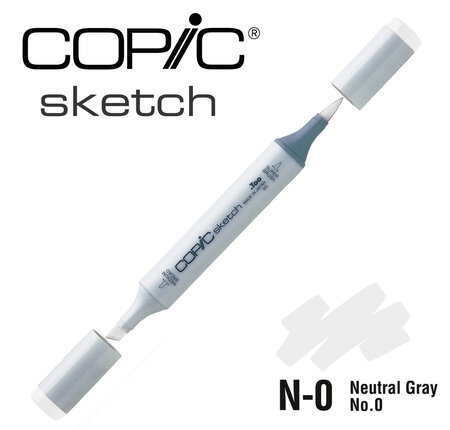Marqueur à l'alcool Copic Sketch N0 Neutral Gray No.0