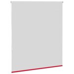 vidaXL Store enrouleur occultant rouge largeur du tissu 136 6 cm