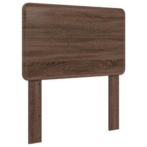 vidaXL Tête de lit Chêne brun 80 cm Bois d'ingénierie
