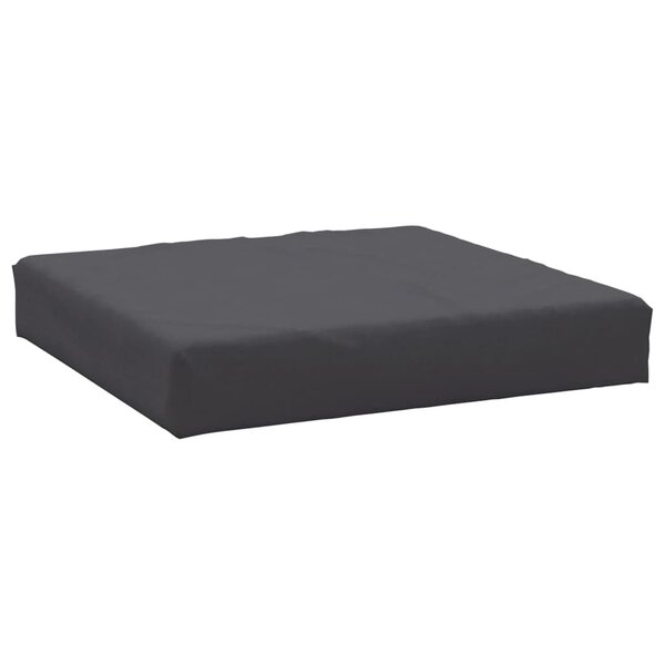 vidaXL Coussin de palette anthracite 60x60x6 cm tissu oxford