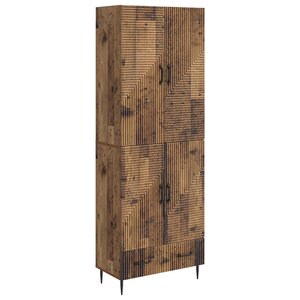 vidaXL Ensemble de Meubles 2 Pièces 66 x 34 5 x 95 cm Bois d'ingénierie