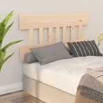 vidaXL Tête de lit 138 5x3x81 cm Bois massif de pin