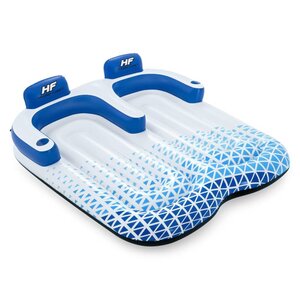 Bestway Salon flottant double ondulé Hydro-Force Indigo 183 cm