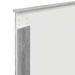 vidaXL Tête de lit Gris Sonoma 100 cm Bois d'ingénierie