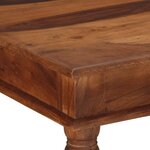 vidaXL Table à manger 120x60x77 cm bois massif d'acacia