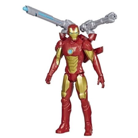 Marvel avengers – figurine iron man titan hero blast gear - 30 cm - La Poste