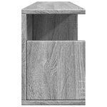 vidaXL Armoire murale 80x20x30 cm sonoma gris bois d'ingénierie