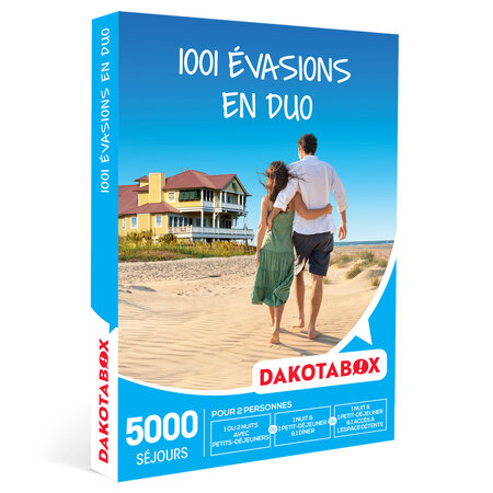 Dakotabox - coffret cadeau - 1001 évasions en duo
