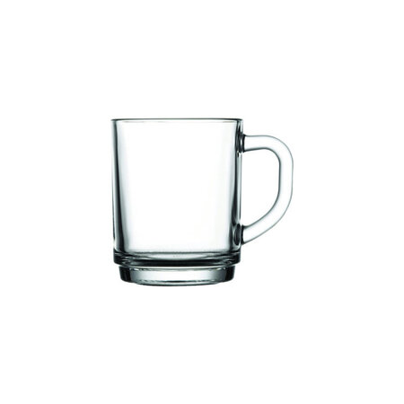 Lot de 12 tasses à café transparente 250 ml - stalgast -  - verre trempé x94mm