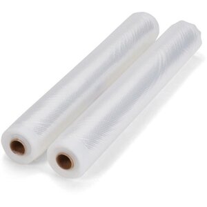 2 rouleaux universels pour mise sous vide 28 cm x 3 m compatibles machines universelles