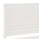 vidaXL Cadre de lit extra long sans matelas 160x220 cm bois massif