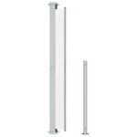 vidaXL Auvent latéral rétractable de patio 200x500 cm Crème