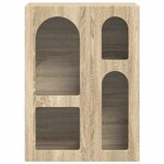 vidaXL Buffet Chêne Sonoma 59 x 35 x 80 5 cm Bois d'ingénierie