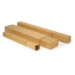 Caisse carton longue télescopique simple cannelure 100/140x10x10 cm (lot de 15)